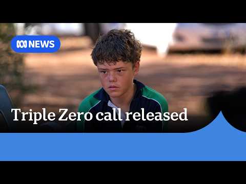 Austin Appelbee's Triple Zero call released after swimming to shore to save family | ABC NEWS