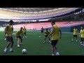 FC Barcelona - One touch possession drill