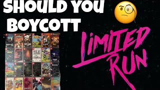 Boycott Limited Run Games!?