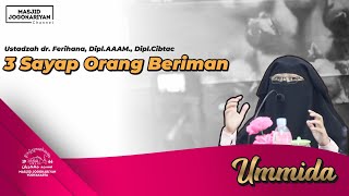 Download lagu 3 Sayap Orang Beriman - Ustadzah dr. Ferihana mp3 Download lagu 3 Sayap Orang Beriman - Ustadzah dr. Ferihana mp3