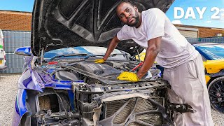 I Bought & Fixed Crashed Cars To Make A Profit