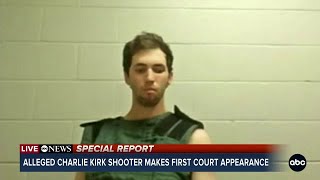 Tyler Robinson makes 1st court appearance after charged in Charlie Kirk&#39;s murder