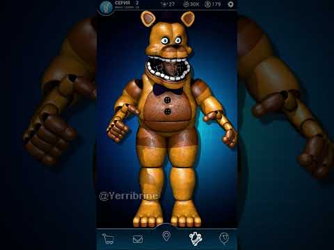FNAF AR - Springlock Failure Fredbear😱 (Workshop Animations) #shorts
