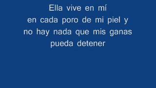 Alex Ubago - Ella vive en mí (letra)