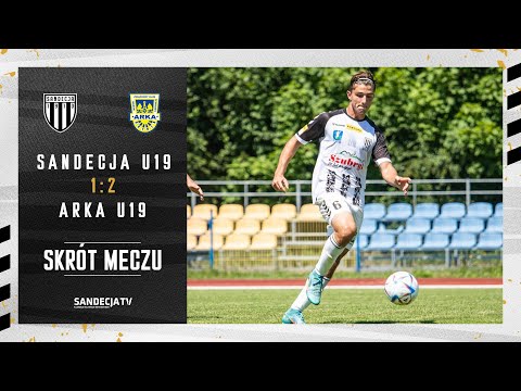 CLJ U19: Sandecja Nowy Sącz - Arka Gdynia 1:2 (1:2), skrót meczu | 13.08.2023