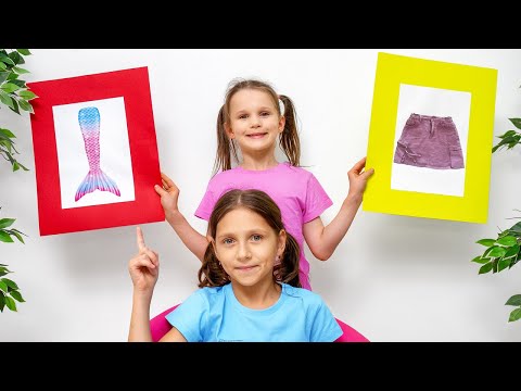 دش سحري مع الحلوى