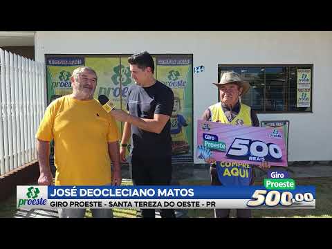 José Deocleciano Matos - Giro Proeste - Santa Tereza do Oeste - 08.03.2026
