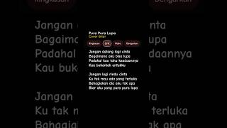 Download lagu LIRIK LAGU PURA PURA LUPA - MAHEN (Jangan Datang Lagi Cinta) Cover Gitar #lyrics mp3