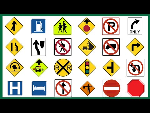 USA Traffic & Road Sign Test 2025 🚦
