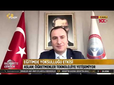 Genel Başkanımız Kadem Özbay, Flash Haber Tv`de Fatih Ertürk`ün canlı yayında sorularını yanıtladı. 24 Kasım 2023 | EĞİTİM İŞ
