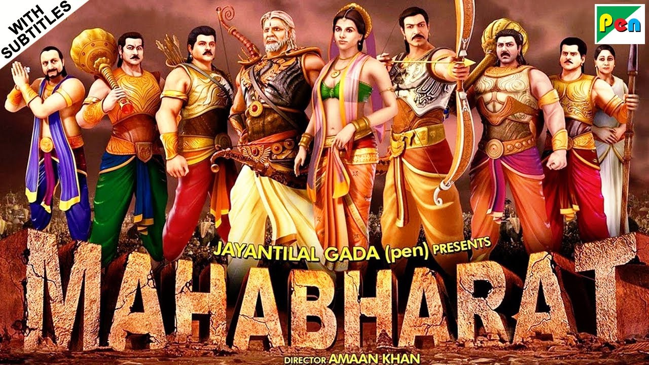 Mahabharat | Full Animated Film- Hindi | Exclusive | HD 1080p | With English Subtitles