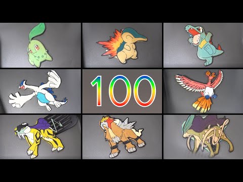 Pokemon Gen 2 ALL Pancake Art - 152~251