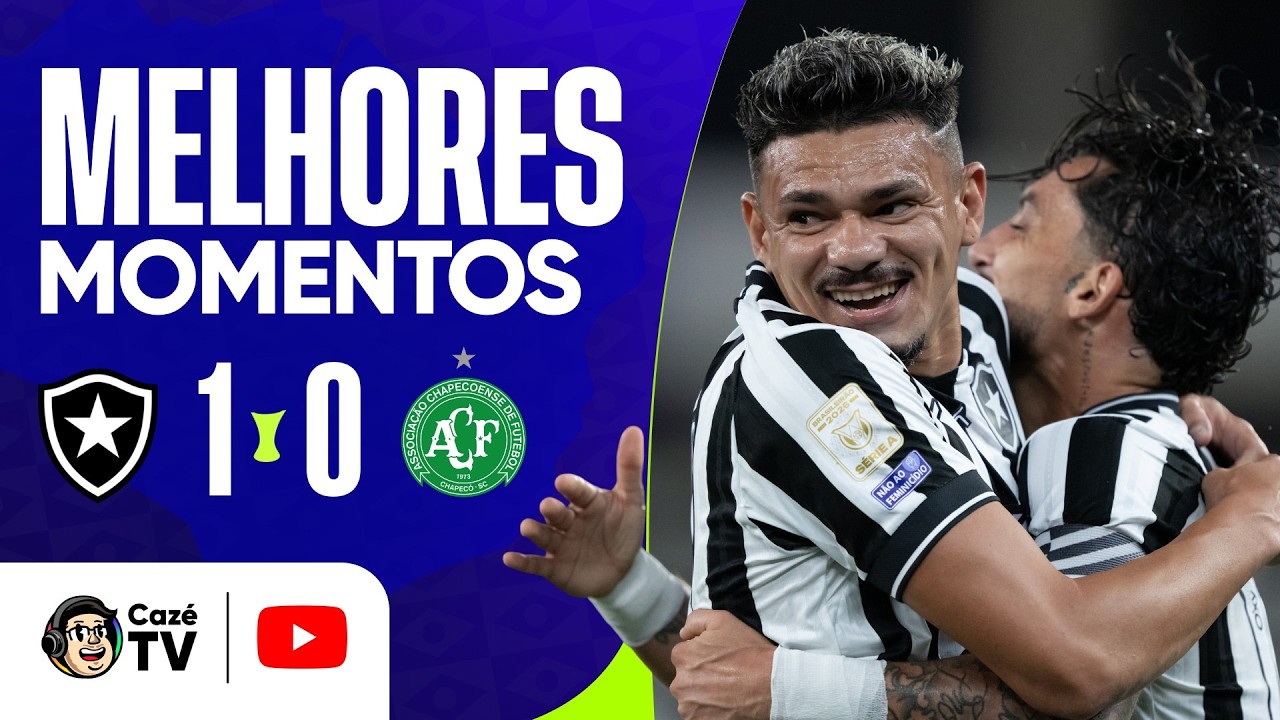 MELHORES MOMENTOS: BOTAFOGO 1 x 0 CHAPECOENSE | BRASILEIRÃO 2026 | 31ª RODADA