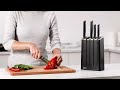 Elevate Knives SlimBlock 5tlg. mit Messerschleifer