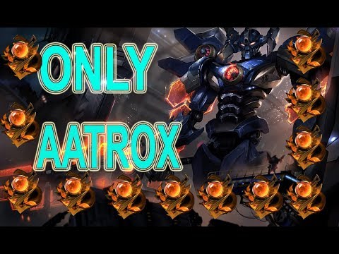 Aatrox viet nam - Only Aatrox - Aatrox Vs Nasus Top Lane 7.17 - Aatrox full Attack speed #18