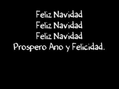 [Lyrics] - Feliz Navidad