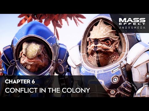Mass Effect Andromeda - Walkthrough Part 48 - Conflict in the Colony