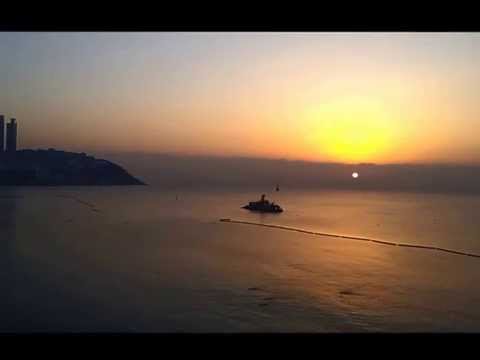 The Call - Cantoma, Pathaan ( Lovely Sunrise In Busan Haeundae Beach )