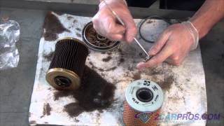 Oil Change and Filter Replacement BMW 525i