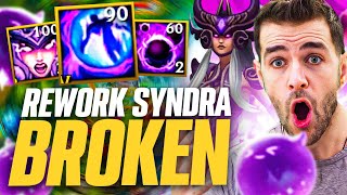 LE REWORK SYNDRA EST BROKEN = ELLE GAGNE LE BUFF ELDER DRAGON EN PASSIF ! (+2,5s Cc.. etc)