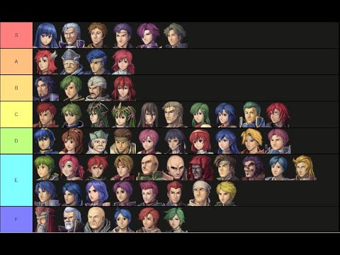 Let's Make a Fire Emblem Shadow Dragon Tier list! (in 15 minutes)