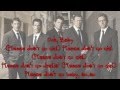 NKOTB -  Please Don't  Go Girl (lyrics)