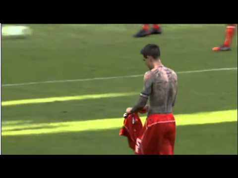 Rember this Daniel Agger throws his shirt into the Brondby crowd at half time 160714