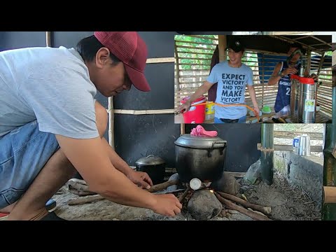 SINAMPALUKANG NATIVE NA MANOK AT PAGBILI NG BAGONG SPRAYER