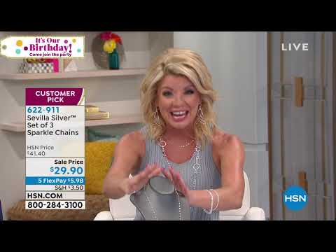 HSN | Sevilla Sterling Silver Jewelry Birthday Blowout 07.18.2019 - 10 AM