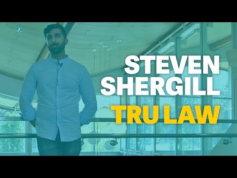 Steven Shergill - TRU Law Valedictorian - Thompson Rivers University