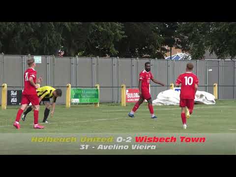 Wisbech goals vs Holbeach United - 22/08/20 - Pre-Season Friendly