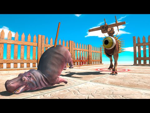 Escape From Deadly Ballista Alien - Animal Revolt Battle Simulator