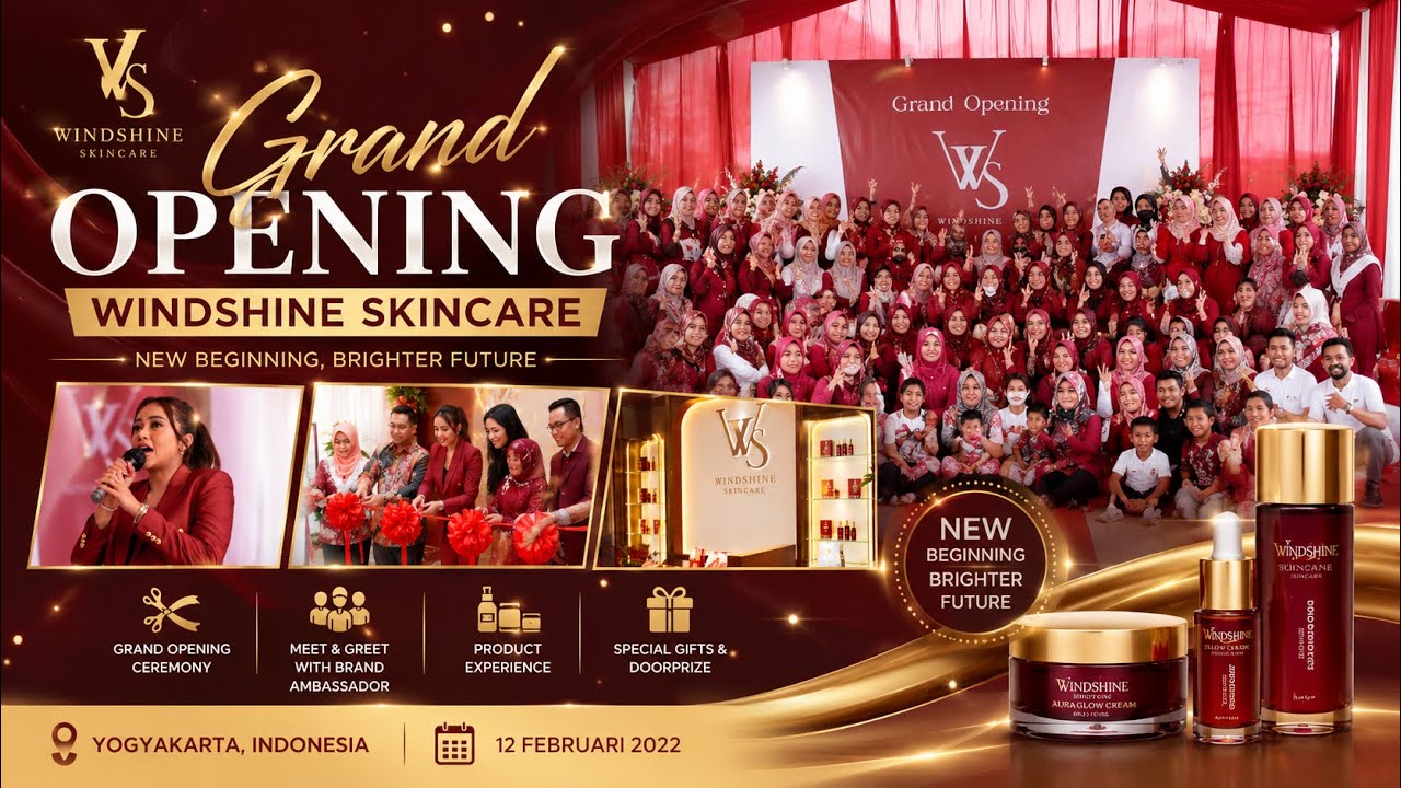 GRAND OPENING WHINDSHINE SKINCARE! 🌟"