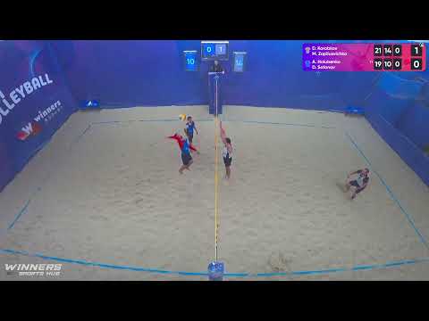 02:15 D. Korobkov / M. Zapliusvichka - A. Holubenko /D.Safonov 27.08.2022 | Winners Beach Volleyball