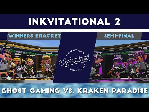 Splatoon 2 - Inkvitational 2 - Ghost Gaming vs. Kraken Paradise [Semi-final - Winners Bracket]