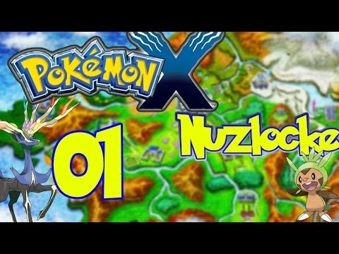 Let's Play Pokemon X [Nuzlocke] - #1 - A new journey begins