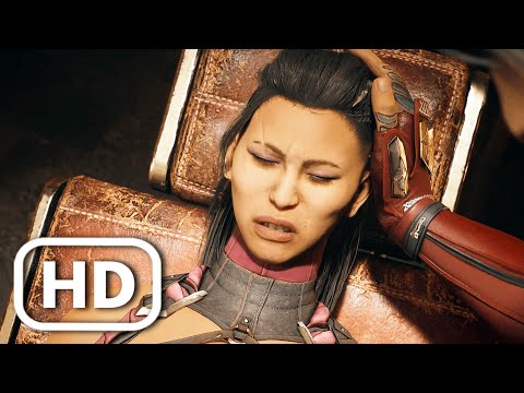 Mileena Gets Her Evil Teeth Transformation Scene (2023) - Mortal Kombat 1