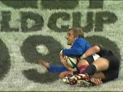 Rugby World Cup 1999 - All Blacks vs France - Semi Final.  Highlights from the match.