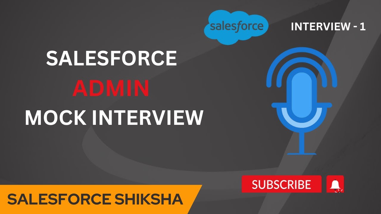 Salesforce Admin MOCK Interview