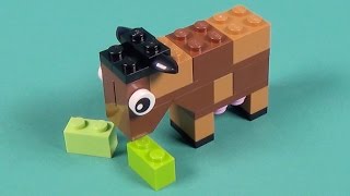 Lego Cow Building Instructions - Lego Classic 10692 "How To"