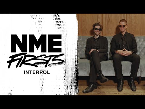 Interpol on The Specials, Nirvana & their first ever live show | Firsts