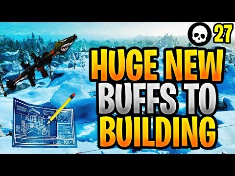 These New Buffs To Building Are HUGE... (Fortnite Building Changes - New Update 7.40)