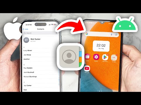 How To Transfer Contacts From iPhone To Android - Step By Step