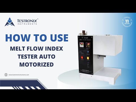 MFI Melt Flow Index Tester-Auto cut