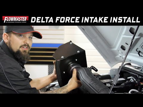 2012-18 Jeep Wrangler JK, 3.6L - Install: Flowmaster Delta Force Cold Air Intake 615135