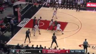 SDSU MEN'S HOOPS: AZTECS 77, UNLV 64 - 2/19/17
