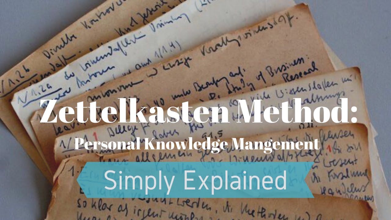 Zettelkasten Note-Taking Method: Simply Explained