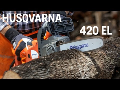 Миниатюра изображения товара Электропила цепная Husqvarna 420EL (967 20 57-16)