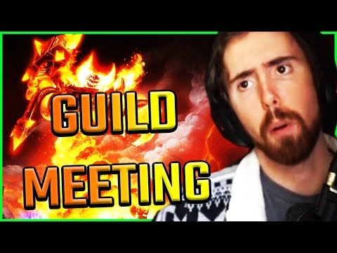 Asmongold's Huge Olympus Guild Meeting