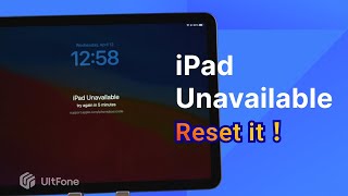 iPad Unavailable? Here’s How to Reset Unavailable iPad without iTunes| Reset iPad If Forgot Passcode